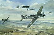 Focke-Wulf Fw 190 D-9 JG26, aviation art print by Friedl Wuelfing