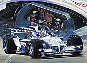 Williams-BMW, F1 motorsport art print by Hessel Bes