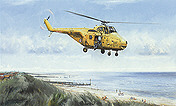 Whirlwind, Helicopter aviation art print by Michael Rondot