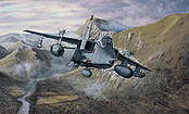 Jaguar Patrol, SEPECAT Jaguar RAF aviation art print by Philip E West