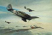 Ramraiders, Focke-Wulf Fw 190A-8 aviation art print by Richard Taylor