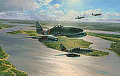 Stormbirds Rising - Messerschmitt Me 262 Luftfahrtkunst von Robert Taylor