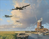 Robert Taylor Aviation Art Calendar 2021 Avro Lancaster - August