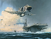 Aviation Art Calendar 2022 US Navy F4J Phantom - November